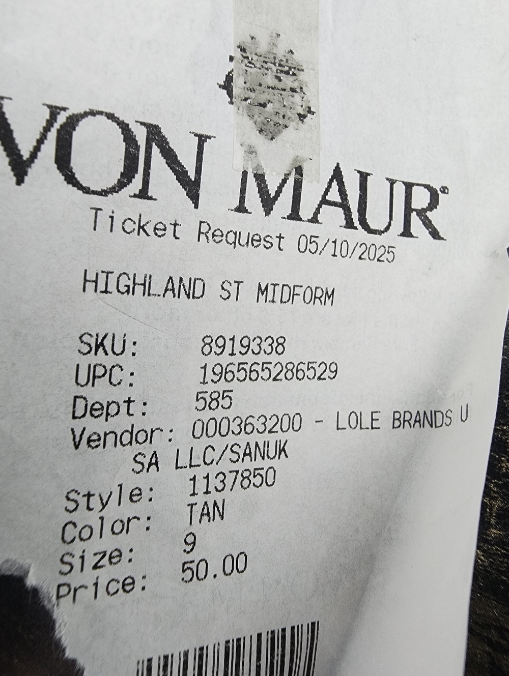 NWT Sanuk Highland St, Womens 9 - Picture 8 of 8